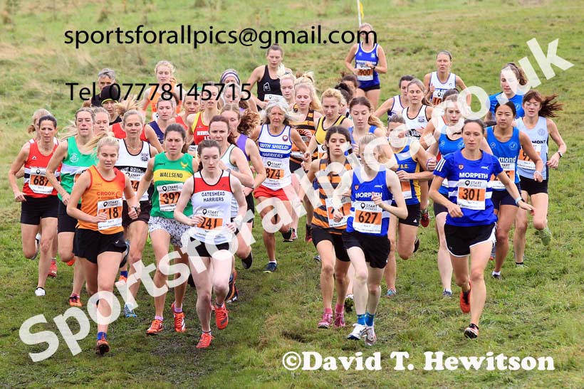 Senior womens 2023 Start Fitness, Wrekenton, Gateshead.  Photo: David T. Hewitson/Sports for All Pics